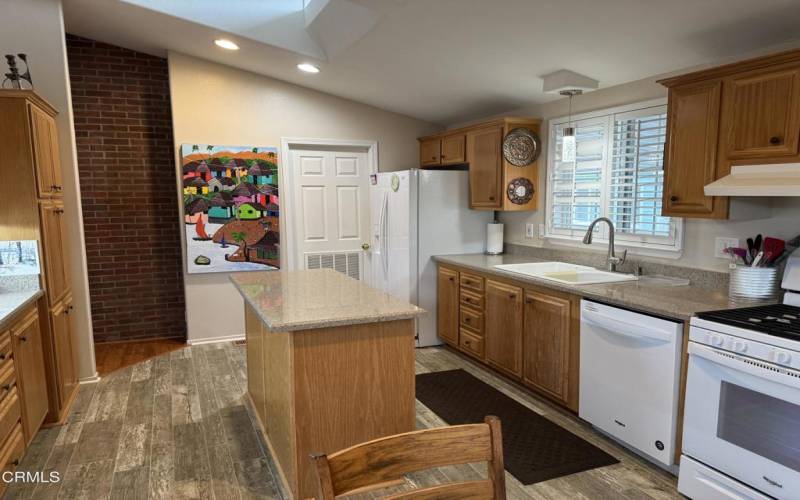 View to laundry room area