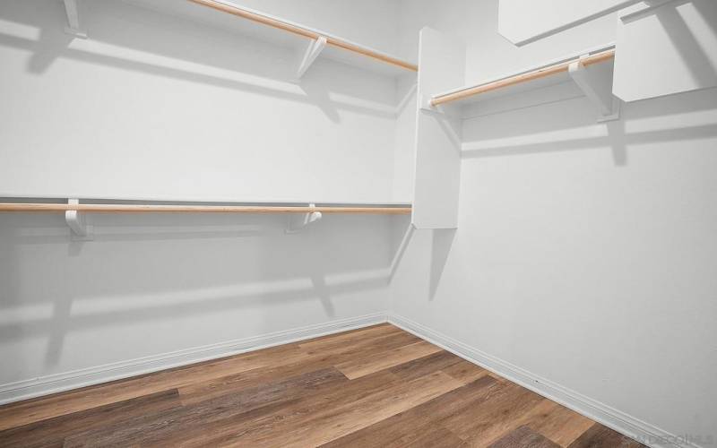 PRIMARY BEDROOM CLOSET