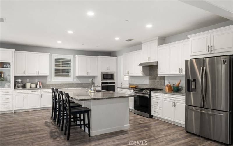 huge kitchen island