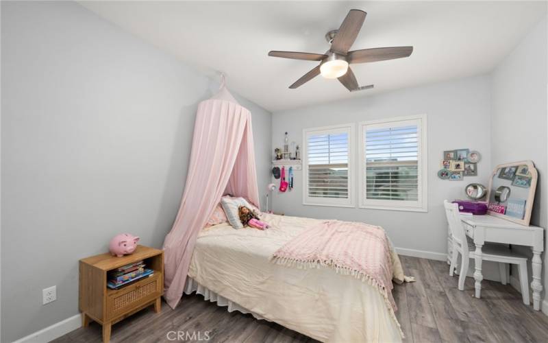 upstairs bedroom 1 with walk in closet