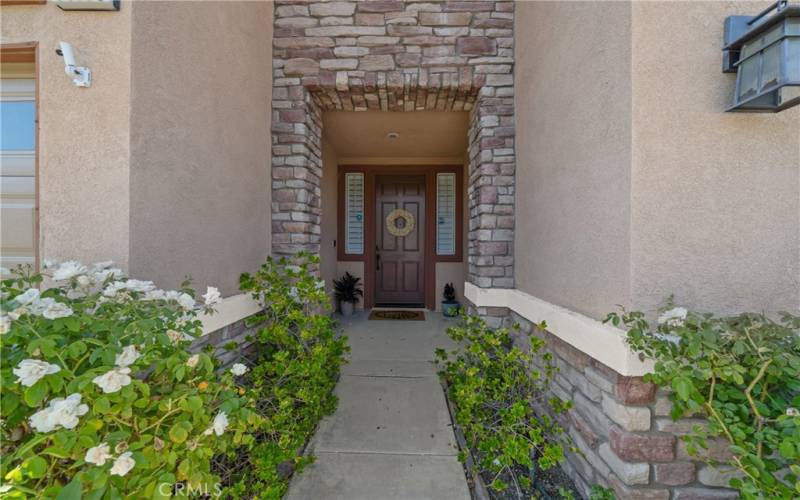 Front entry way