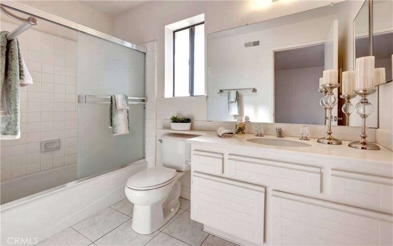 Master Bathroom with bathtub.