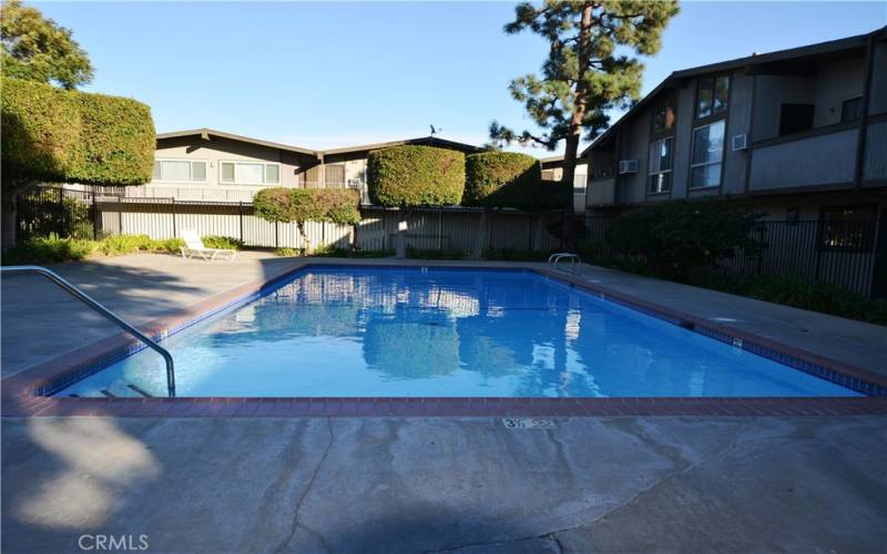 One of 2 pools located within this wonderful Torrance Townhome complex