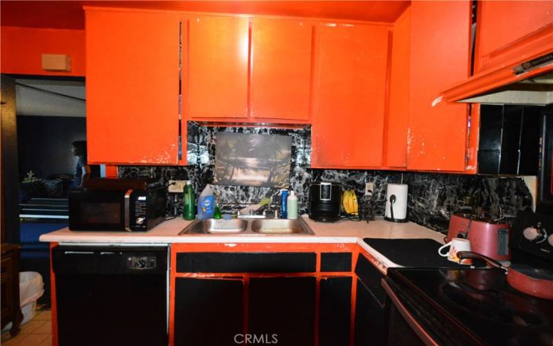 View of Ample Kitchen Cabinetry