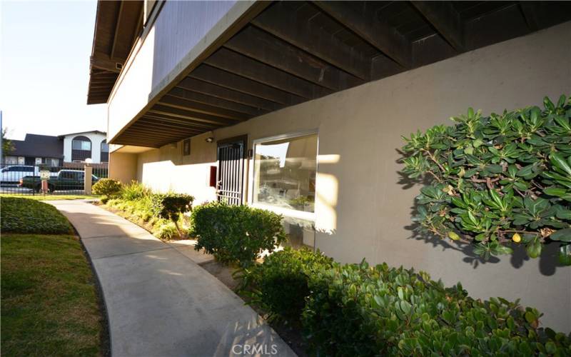 This community laundry room is one of 9 convenient laundry rooms within the gated complex.