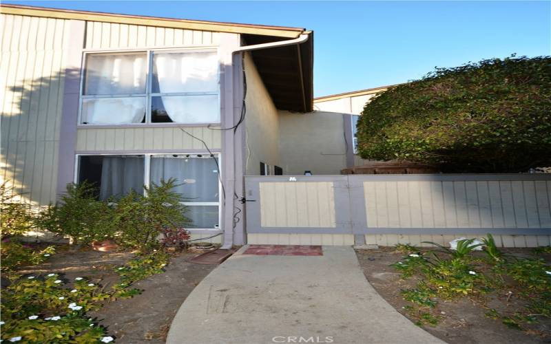 Exterior View of this wonderfully located Townhome