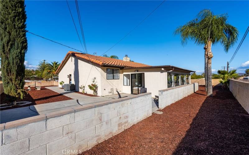 Exterior Hardscape for Hot Tub and Bonus Room