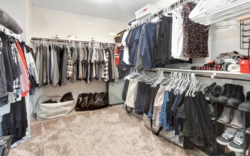 Huge walk-in closet