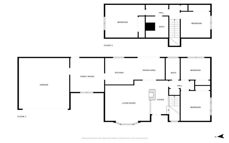 1355 N Primrose Ave - Floorplan