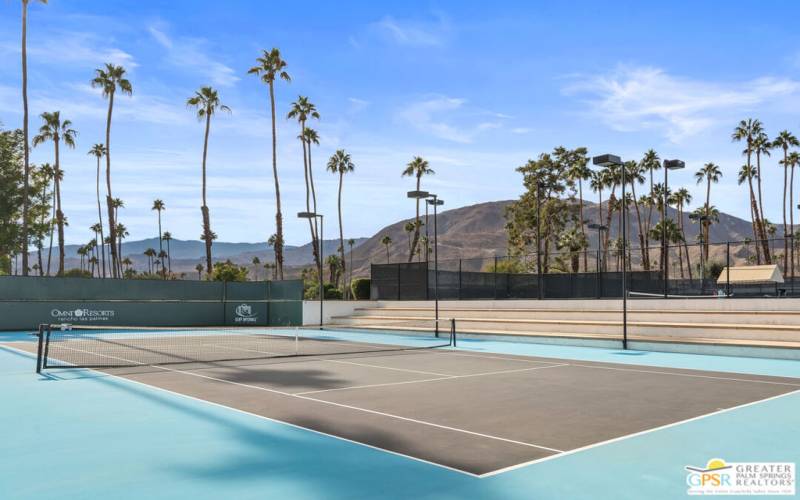 Tennis courts