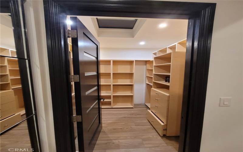 master walk in closet