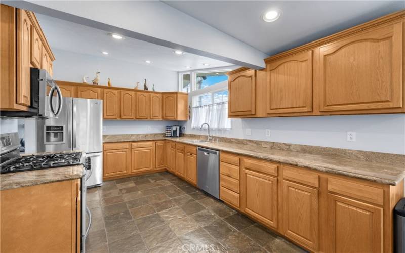 Kitchen with Stainless Steel appliances