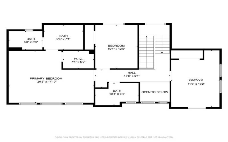 2nd Floor Floorplan