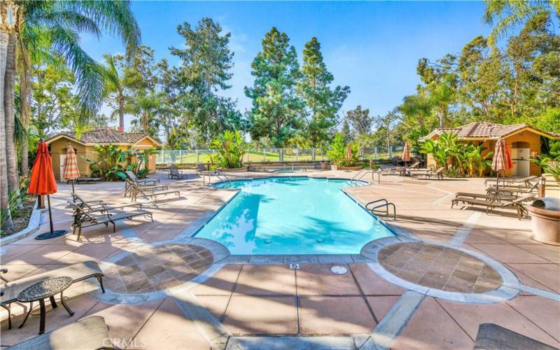 Second pool and spa near the Tustin Ranch Golf Course