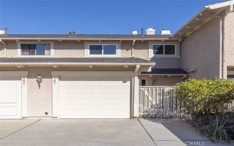 Single Car Attached Garage