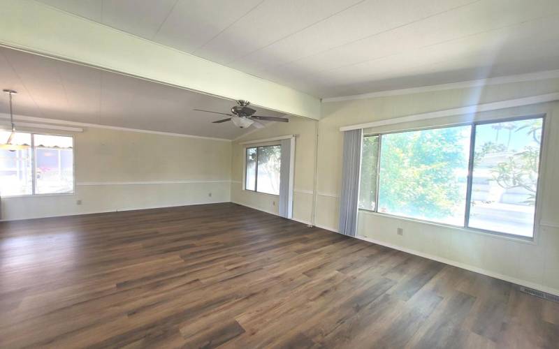 Living Room from front entrance