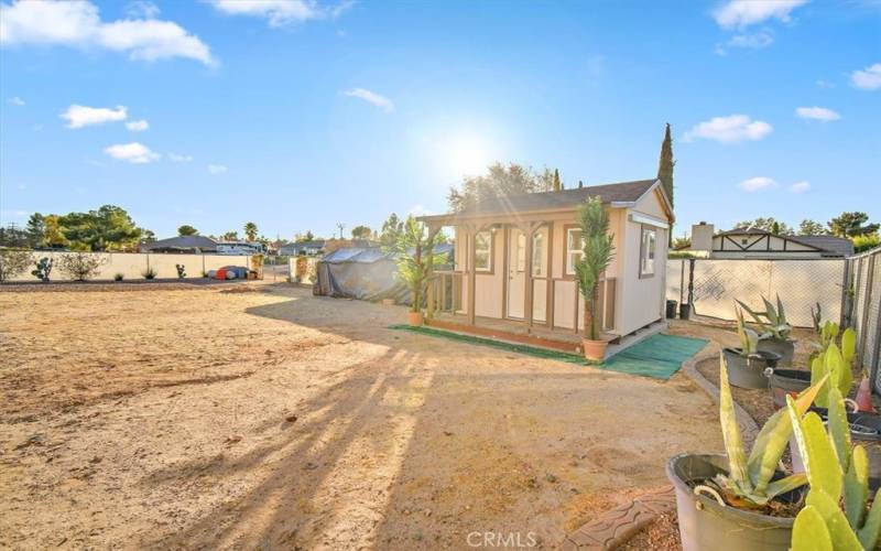 CASITA & VIEW OF RV ENTRANCE