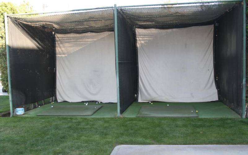 Golf Warm-Up Hitting Area