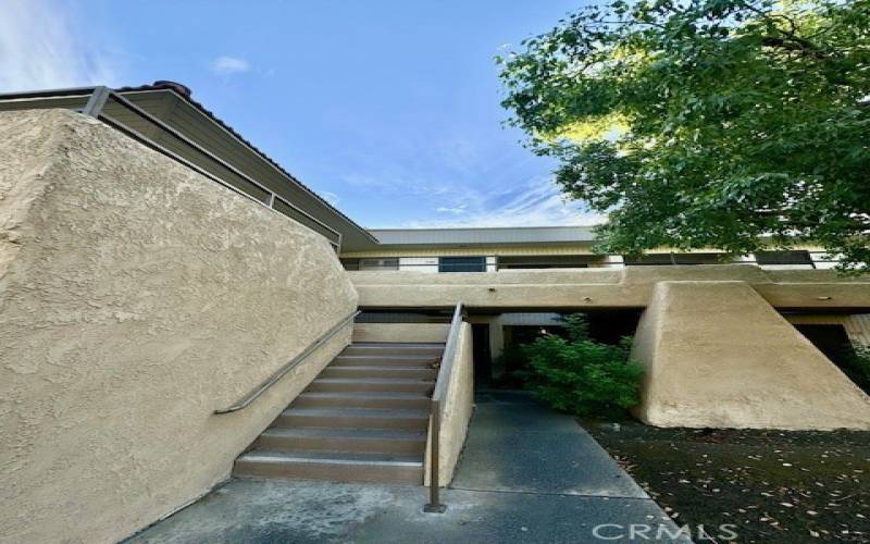 Stairs leading to the Condo.