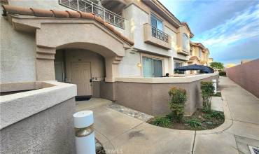 Front view of Home with Private Patio