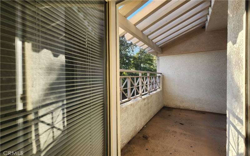 Balcony from the Master Bedroom