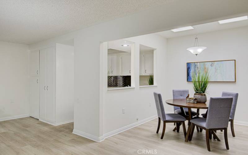 Another view of the dining area.