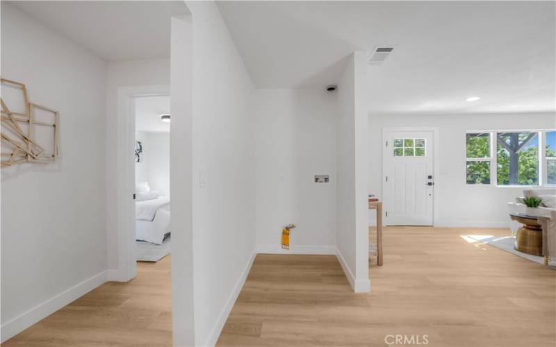 Hall/ Laundry Room