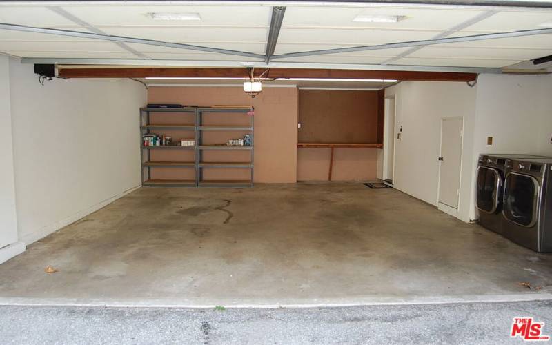 Garage with Laundry