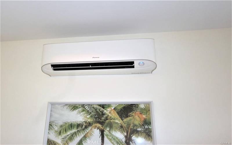 High-end wall heat and air system.