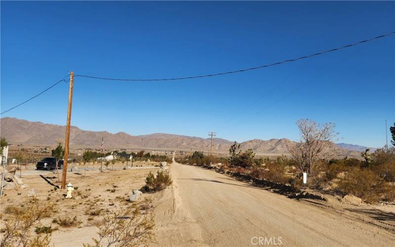 street view facing north