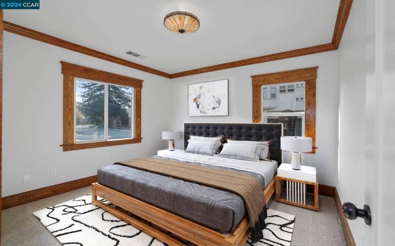 Guest Bedroom Virtually Staged