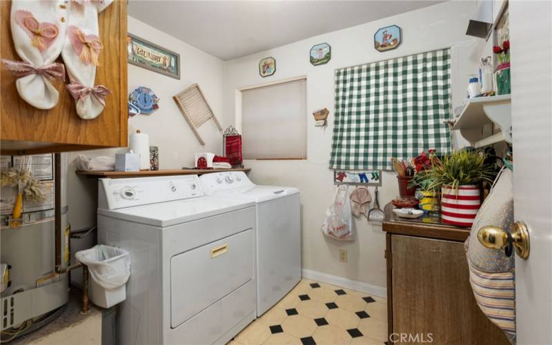 Laundry Room.