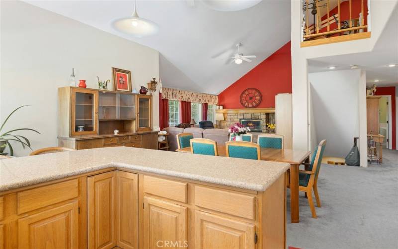 Kitchen - Living Room.