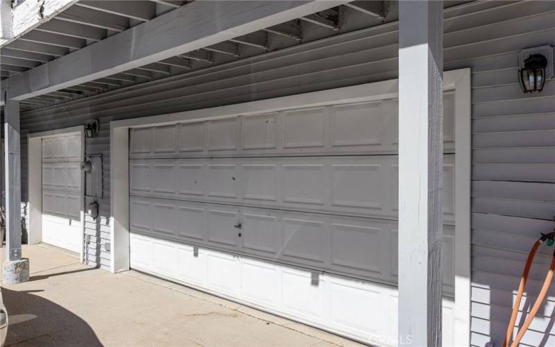 Side by Side Garages.