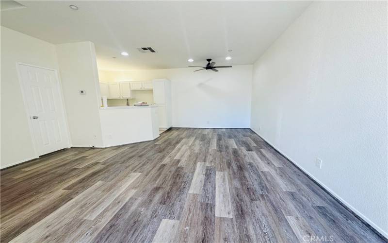 Spacious living Dining room