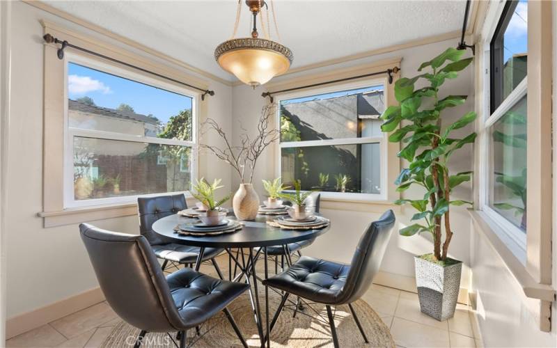 Dining Area with Lots Windows