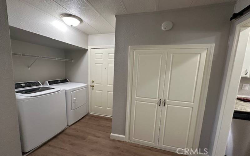 Laundry room & pantry.