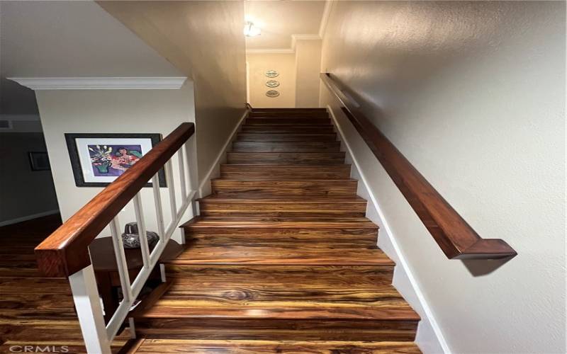 stairs leading to master bedroom on 3rd level