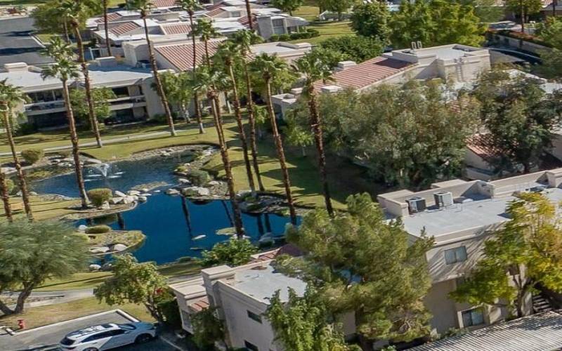 Canyon Shores Water Feature View