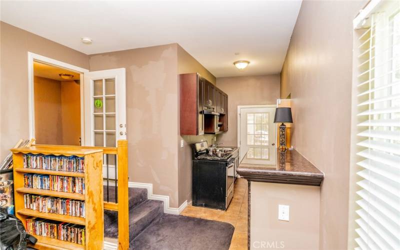 Apartment Room near fireplace