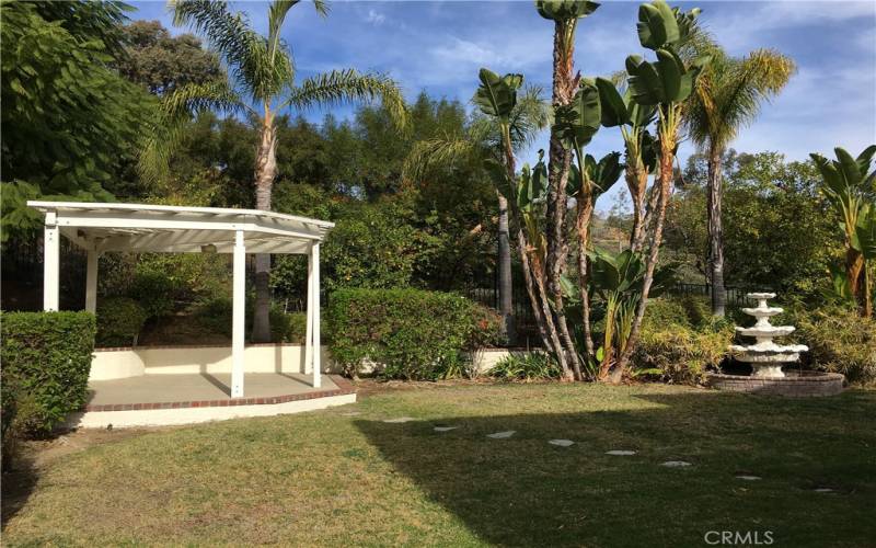 A Pavilion in the backyard