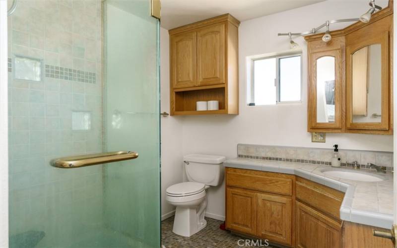 Bathroom in 3rd floor bedroom loft in main house