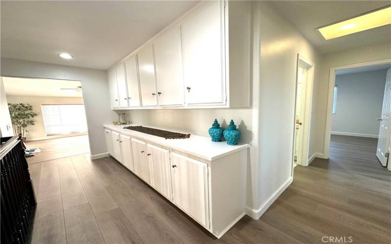 Upstairs level Linen Closet