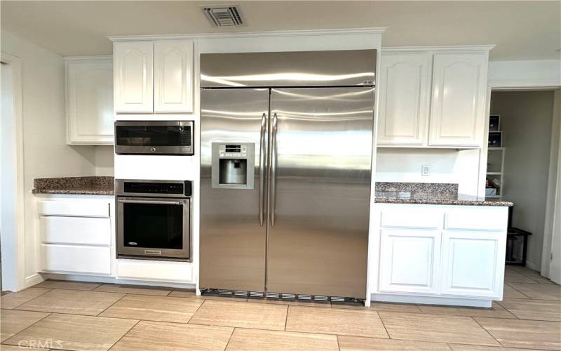 Stainless Steel appliances.