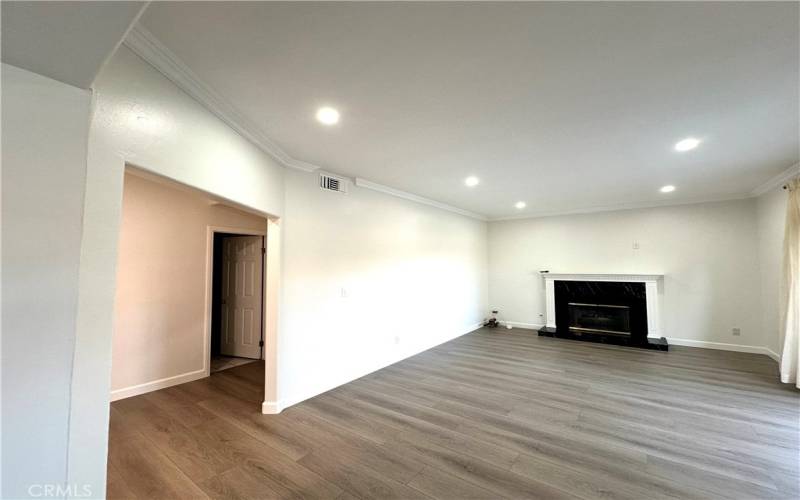 Family Room with Fireplace