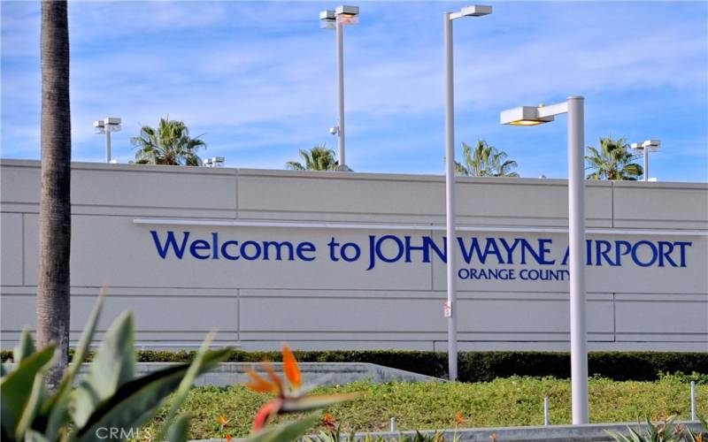 Nearby John Wayne International Airport