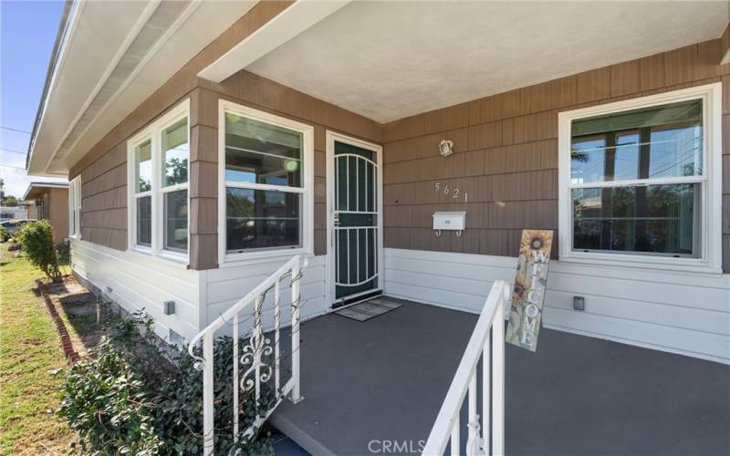 Front Porch Entry