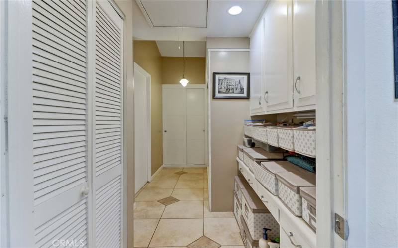 UPSTAIRS HALLWAY & CLOSETS