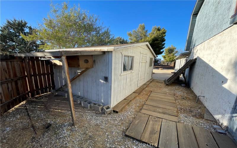 shed on property