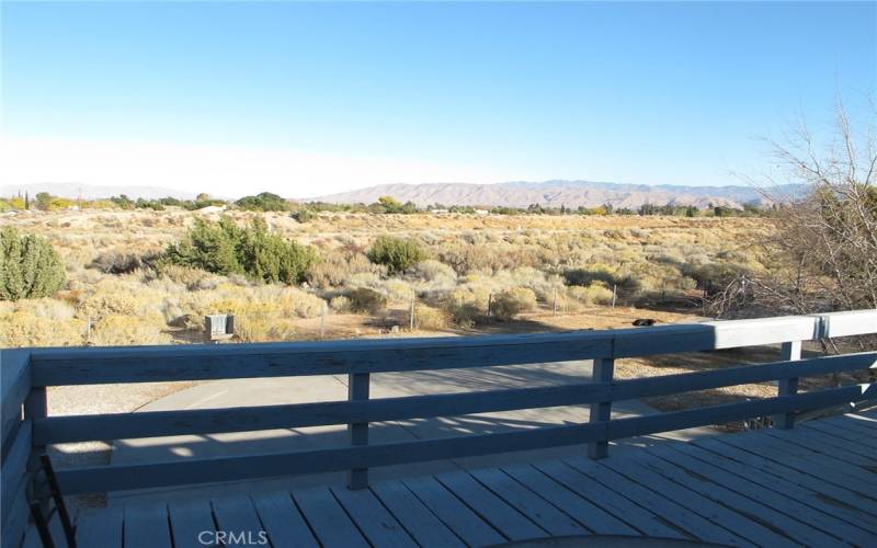 view from balcony/deck